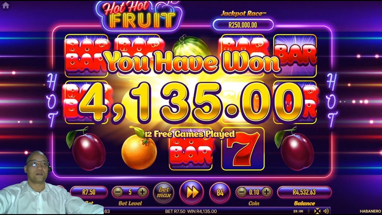 R500 Gameplay - Hot Hot Fruits Feature Hunting Session at Hollywoodbets:  = Massive Win!