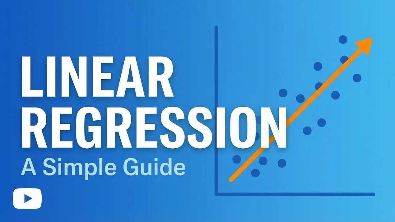 Understanding Linear Regression in Machine Learning (Explained Simply)