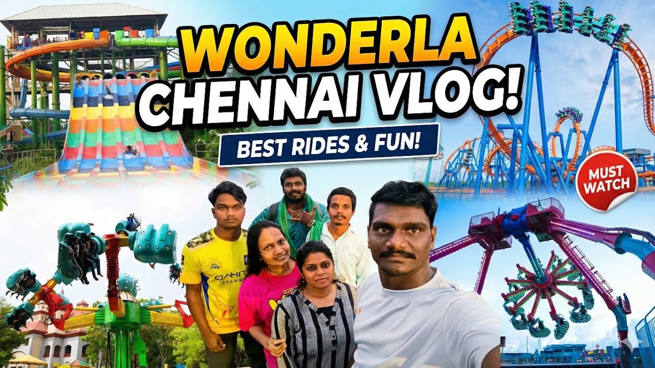 Wonderla Chennai: The Ultimate Thrill-Seeker's Paradise
