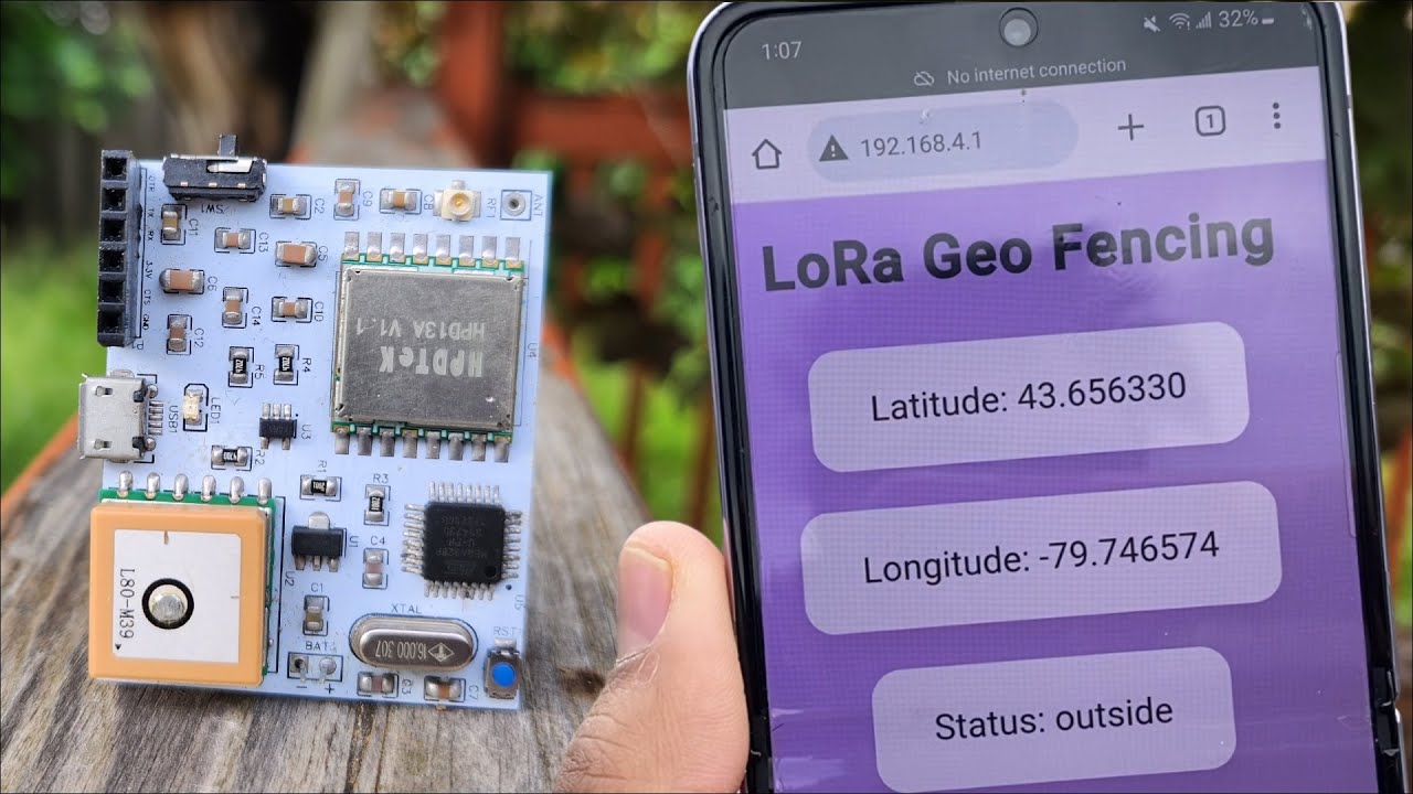 LoRa IoT Geo-Fencing: расширенный мониторинг целей с помощью GPS, Arduino и ESP8266