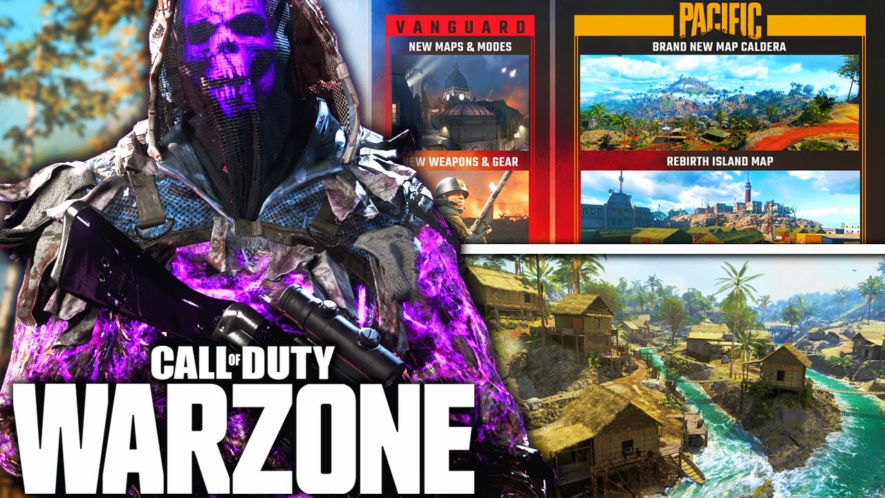 The MASSIVE WARZONE PACIFIC UPDATE&hellip;. REVEALED! (CALDERA MAP)