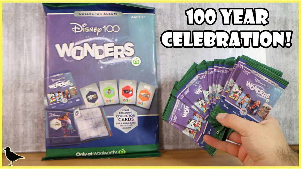 Woolworths Disney 100 Wonders Collector Cards & Album Opening! | Birdew Reviews