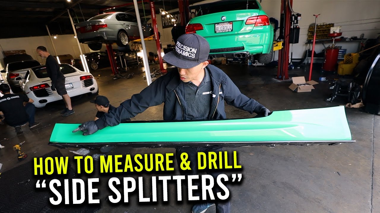 How to install carbon fiber side skirts on an E92 M3 (Pom Performance)
