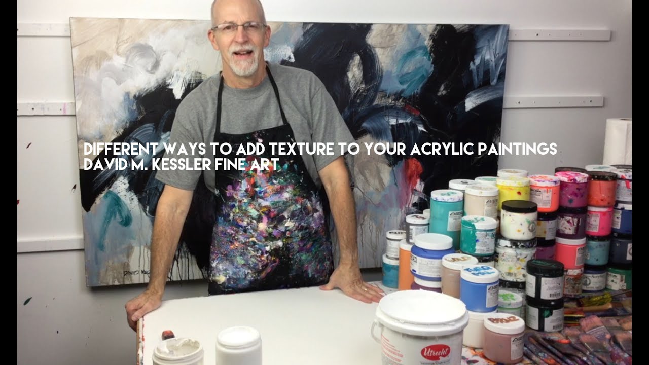 How to Create Texture in an Acrylic Painting