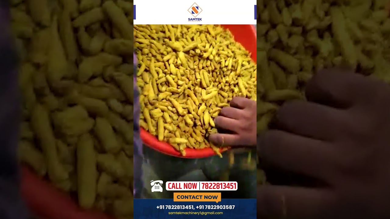 Experience the Future of Spice Processing with Samtek Machinery | Fully Automated Spice Plant