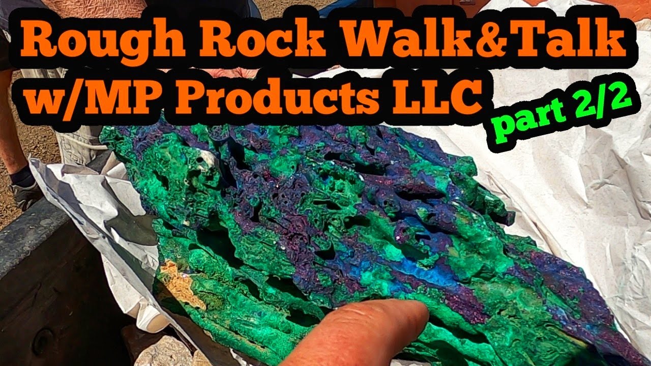 Rough Rock Walk & Talk part2 Tucson Gem show 2021