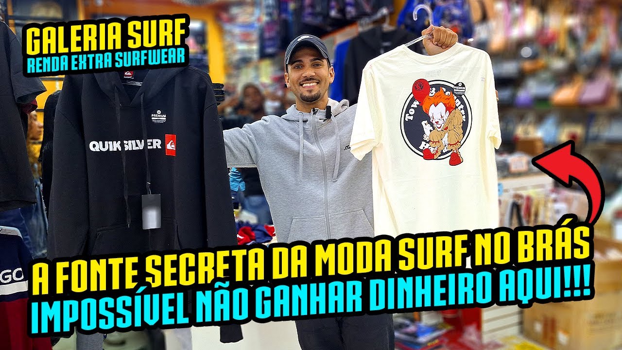 DESCOBRI A FONTE DA MODA SURF NO CORAÇÃO DO BRÁS! MUITO PRODUTO TOP PRA VC FATURAR 🔥