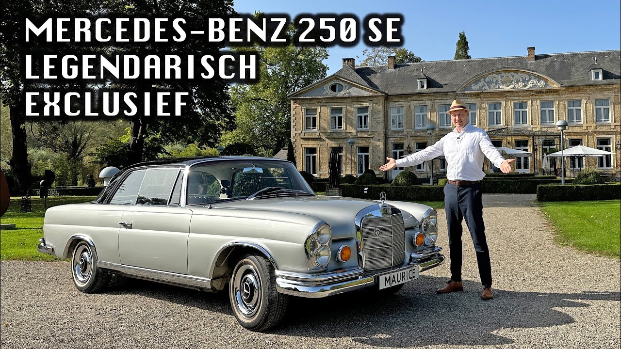 MERCEDES BENZ 250 SE КУПЕ ОБЗОР [1966] W111  [РУССКИЕ СУБТИТРЫ]