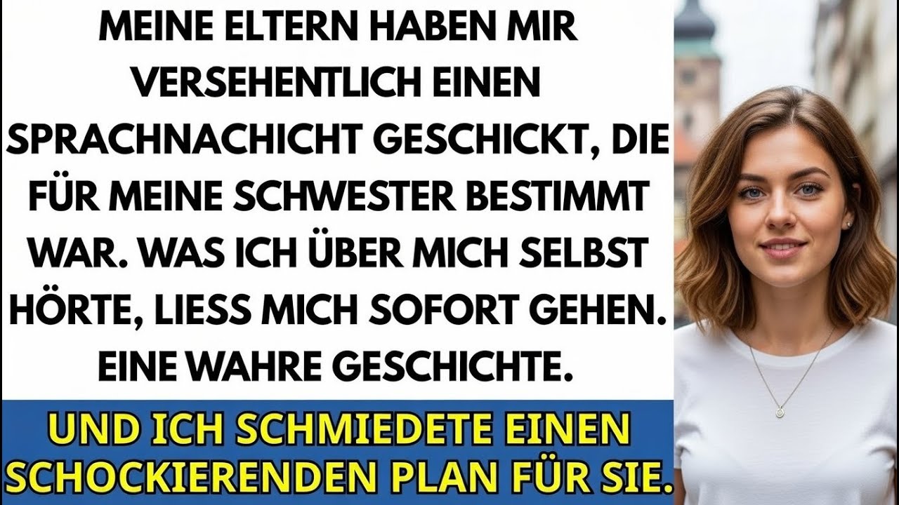 Meine Eltern schickten mir versehentlich eine Sprachnachricht für meine Schwester also reagierte ich