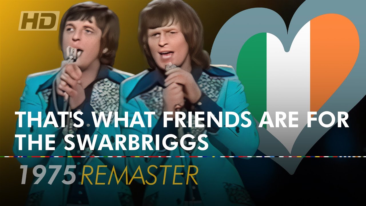 THAT’S WHAT FRIENDS ARE FOR – THE SWARBRIGGS 🇮🇪 | Ireland | Eurovision Song Contest 1975 [HD]