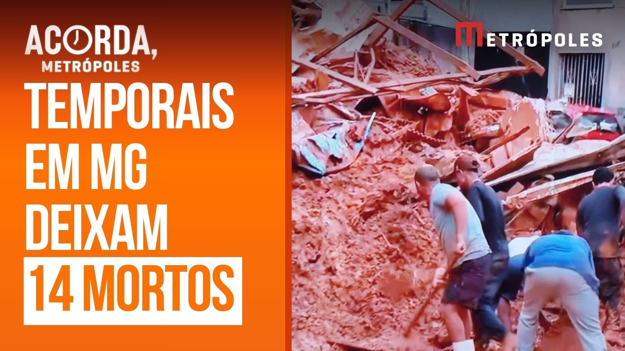 Temporais em Juiz de Fora deixam ao menos 14 mortos