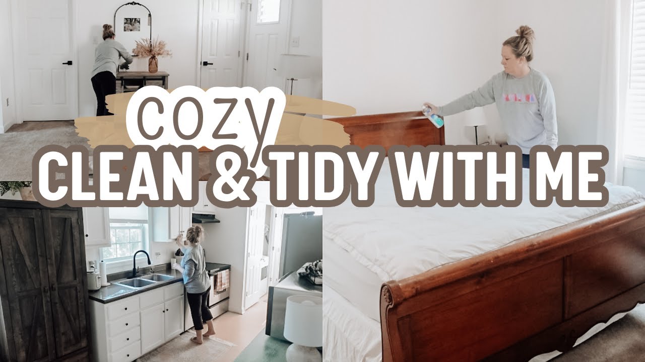 Cozy And Calm Fall Clean With Me | Relaxing House Cleaning