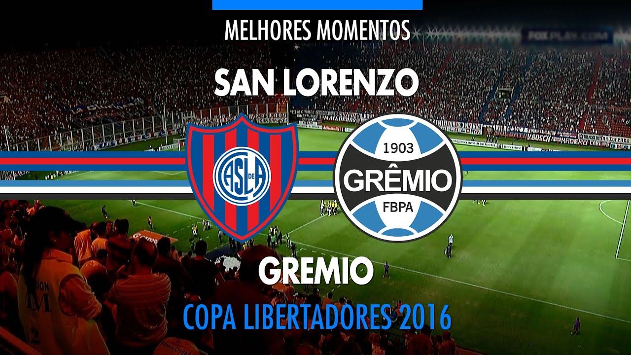 Melhores Momentos - San Lorenzo-ARG 1 x 1 Grêmio - Libertadores - 15/03/2016