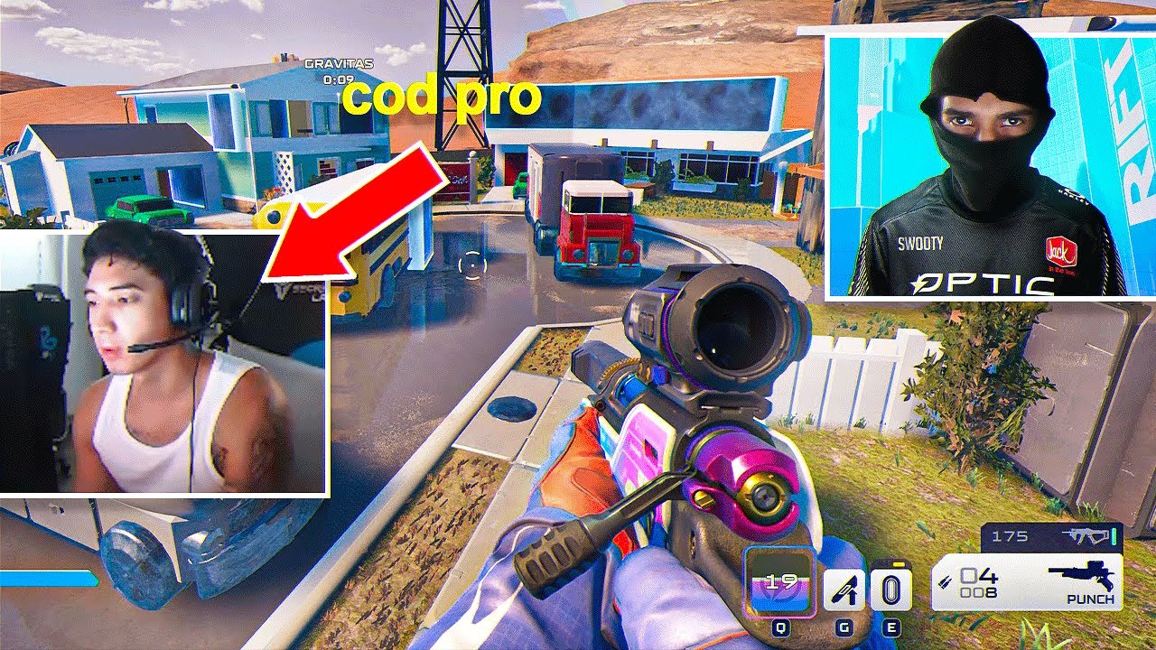 SPLITGATE PRO 1v1s COD PRO on NUKETOWN BUT NO PORTALS!