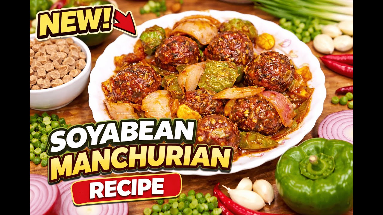 नए तरीके से बनाएं Ye Soyabean Manchurian  | इतना टेस्टी कि Non-Veg खाना भूल जाएँ | Super TastyRecipe