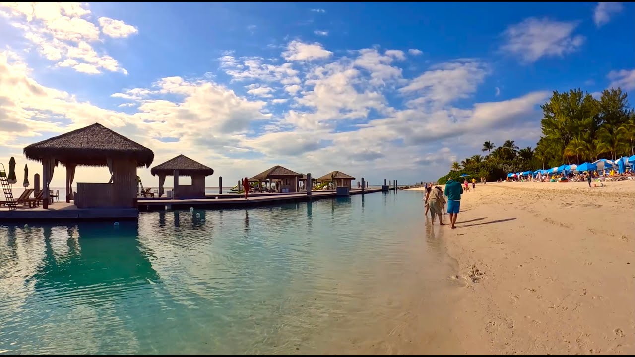 4 день круиза на Багамы. Остров CocoCay. Отдых на берегу.