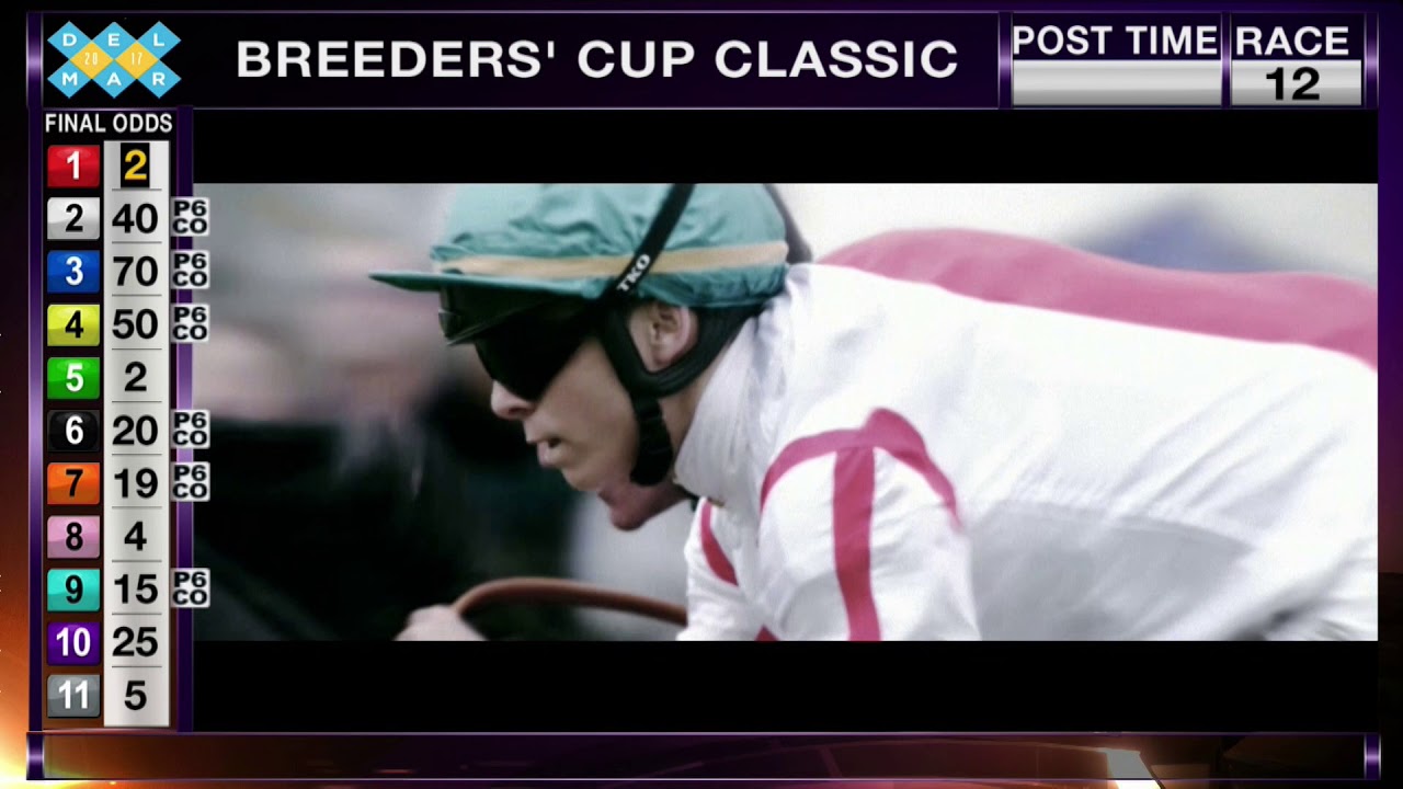 Gun Runner Wins Breeders' Cup Classic Grade I Race 12 at Del Mar 11/04/17