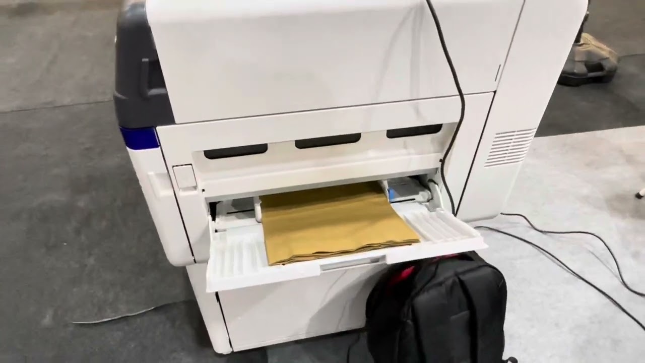 OKI Pro9431 Kağıt Poşet Baskı Uygulaması
