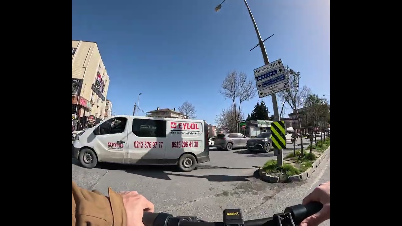 Segway Ninebot Max G2 / Gopro Hero 12 Black POV Sürüş İstanbul