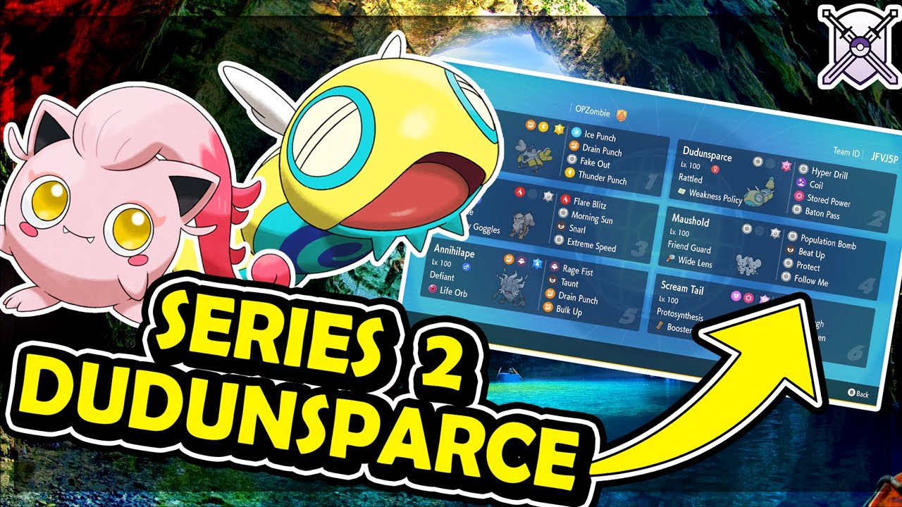 Команда Dudunsparce Rental в действии: битвы 2-й серии VGC 2023 в играх Pokemon Scarlet и Violet