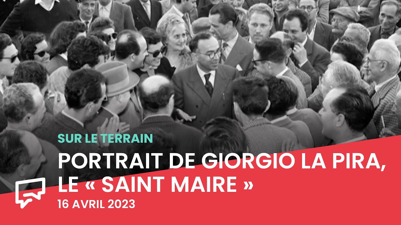 Portrait de Giorgio La Pira, le 