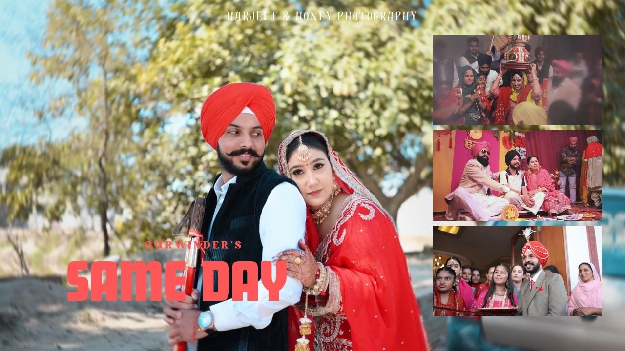 GURWINDER X HARMANDEEP || SAME DAY || 2026 || HARJEET & HONEY PHOTOGRAPHY || 9872961610/9877002816