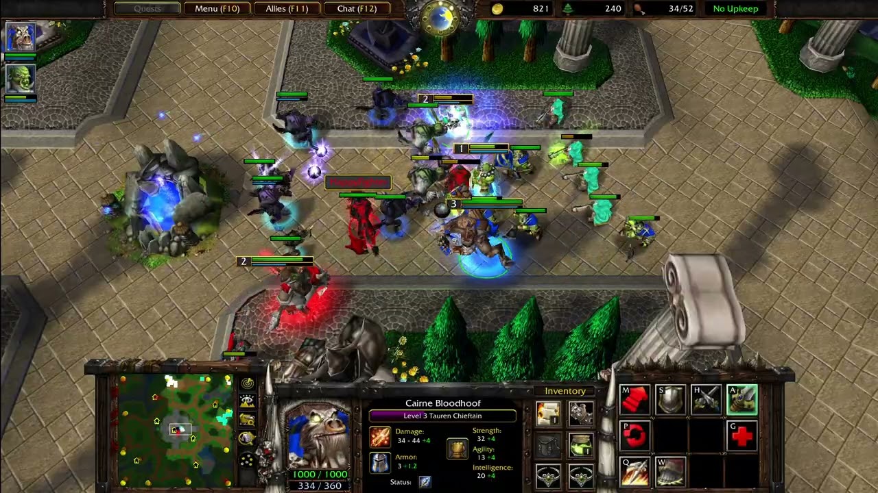 Warcraft 3 - KWO - nothing but hero focus