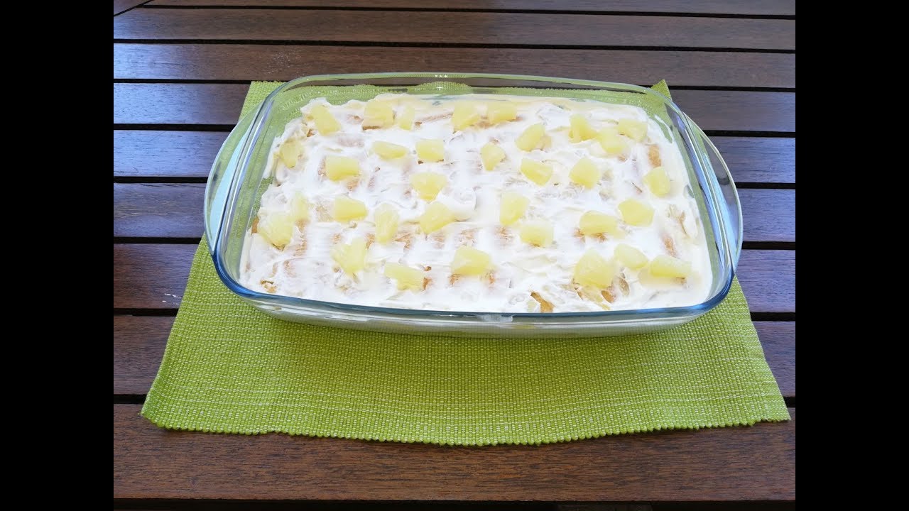 Tiramisu all'ananas