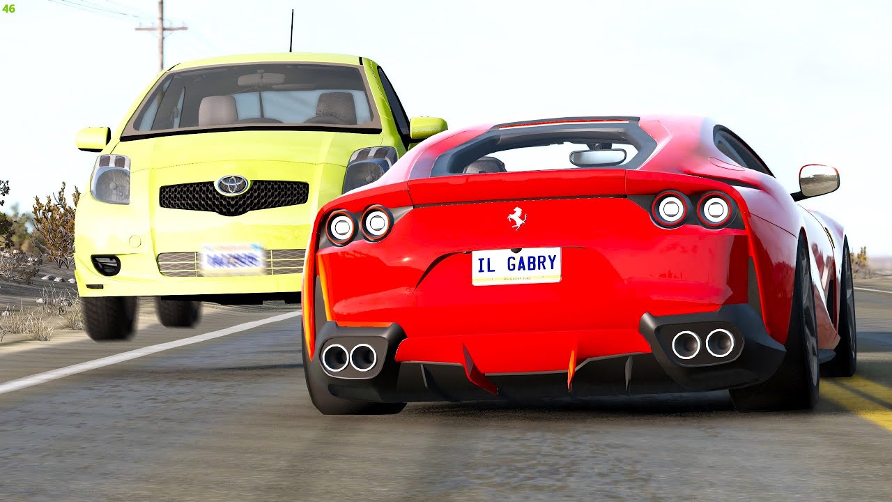 Loss of Control Crashes 😱 #5 - BeamNG Drive Crashes