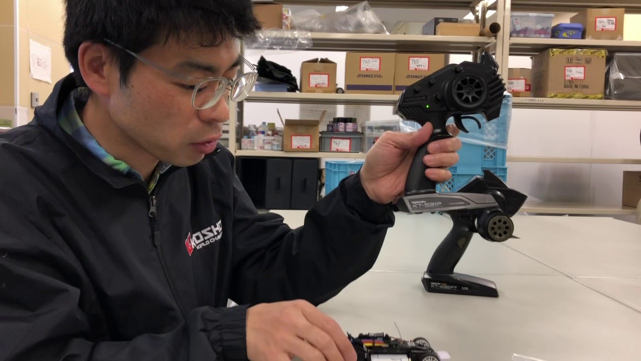 週間ミニッツ通信4月1日号 EVO用レシーバー KT-531P/KT-432PTのセットアップ