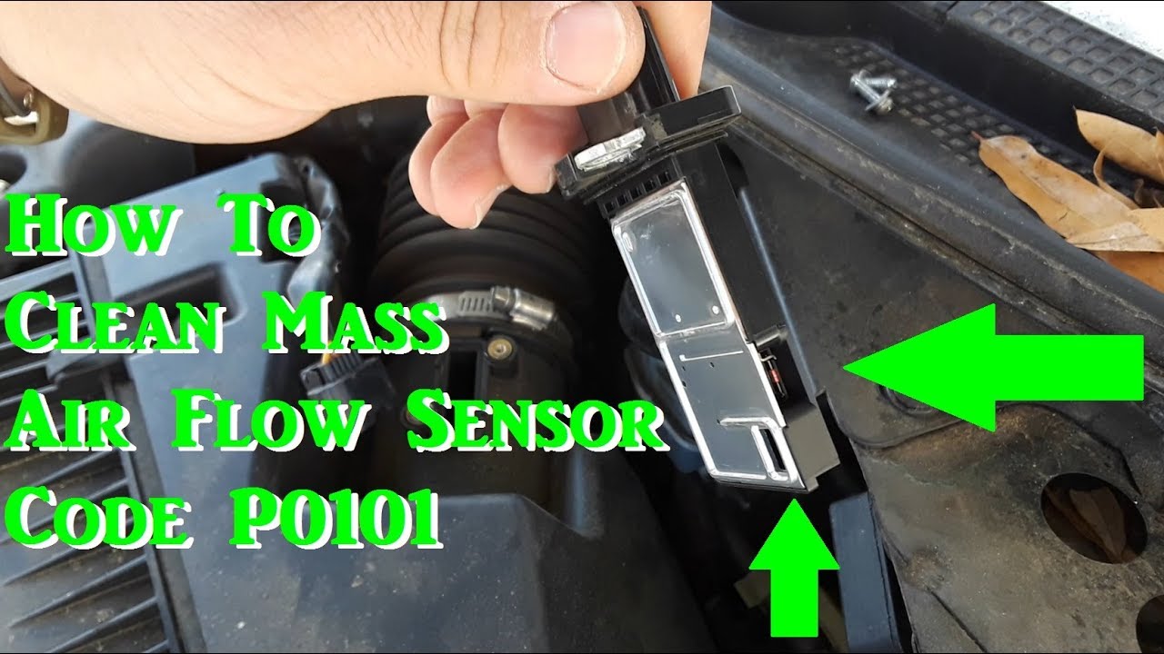 How to Clean the Mass Air Flow Sensor (Code P0101 on Nissan Altima)
