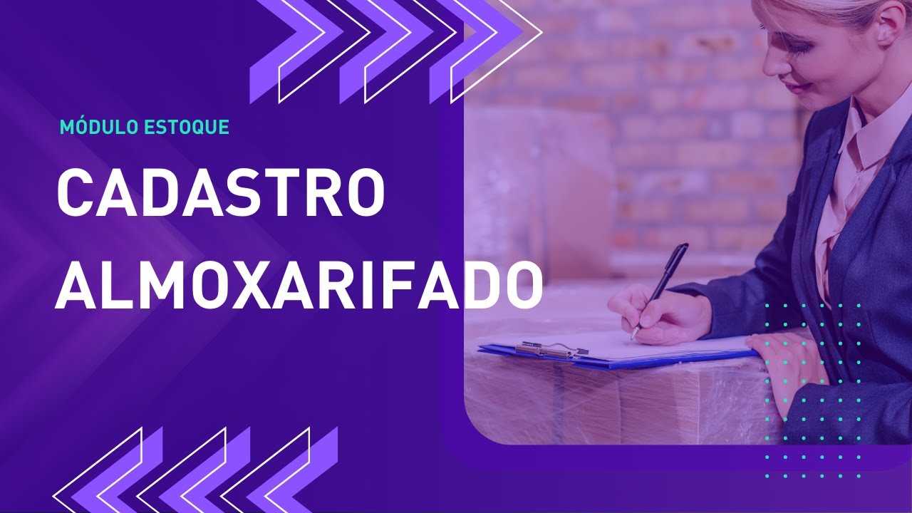 CADASTRO ALMOXARIFADO
