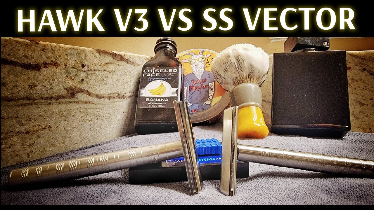 RAZOROCK V3 HAWK VS BLACKLAND SS VECTOR | ARTIST CLUB SHAVE OFF