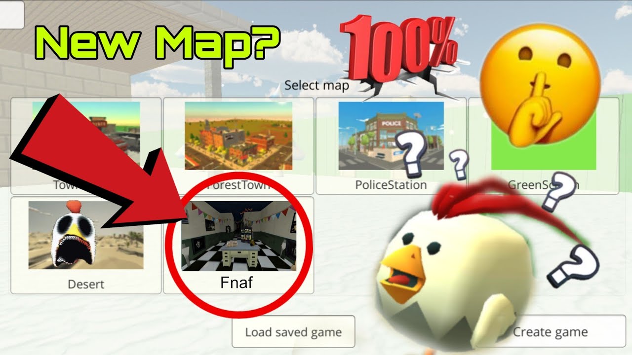 New map in chicken gun v5.1.0 || chicken gun new update