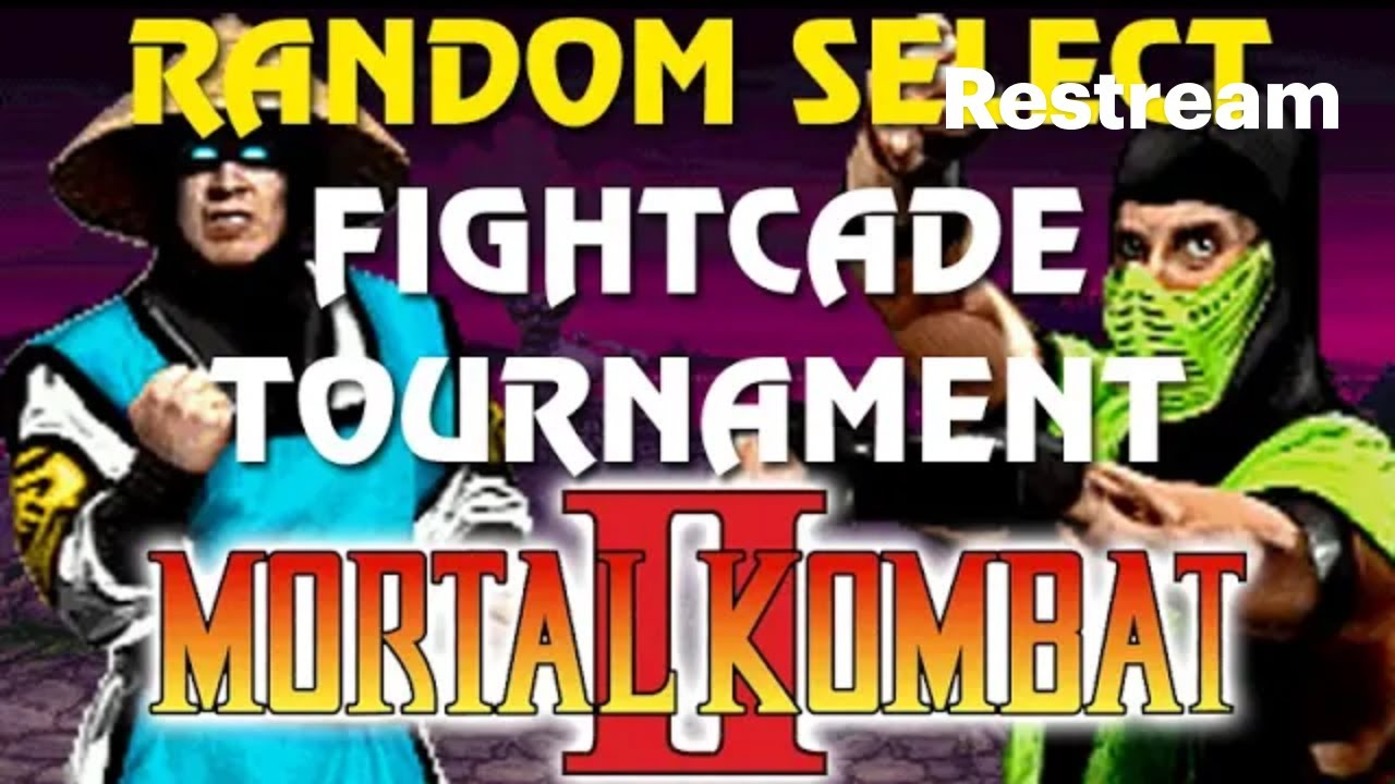 MKII Tournament - Random Select - Outer Haven - Mortal Kombat II #mkii #tournament #mortalkombat