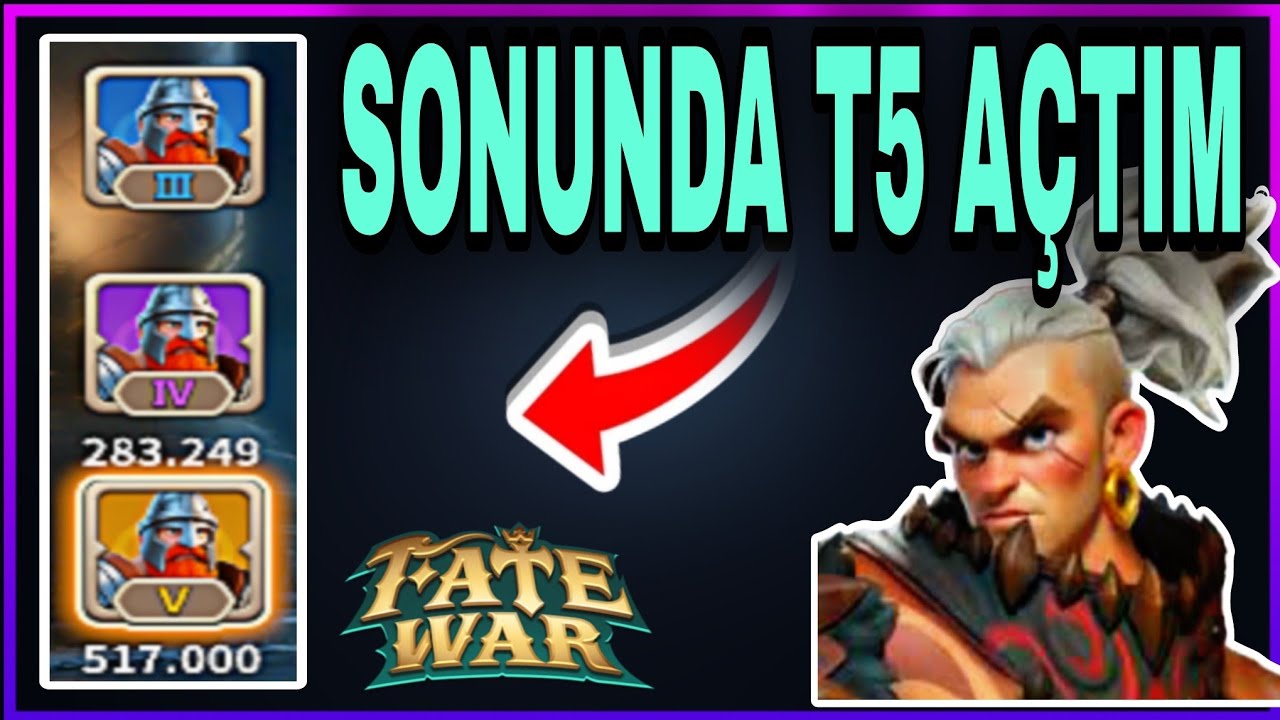 T5 A&Ccedil;TIM GVG DE SIRALAMAYA GİRDİM - FATE WAR REHBER 