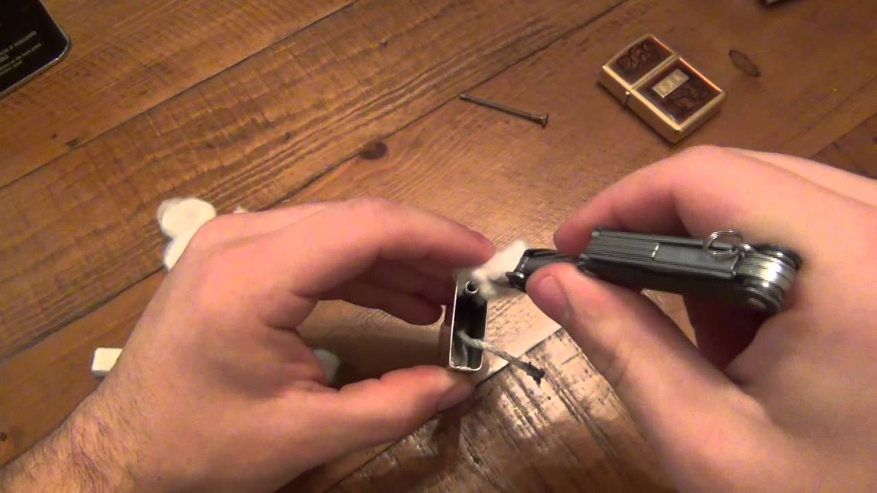 Fixing Broken Zippo :  Part 1 - 1977 Brass w/ Monogrammed Panel