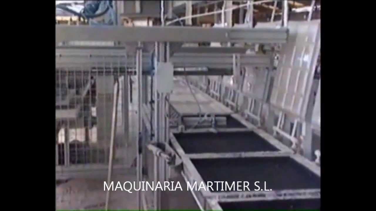 MAQUINA FABRICAR PLACAS DE CIELO RASO DE ESCAYOLA O YESO