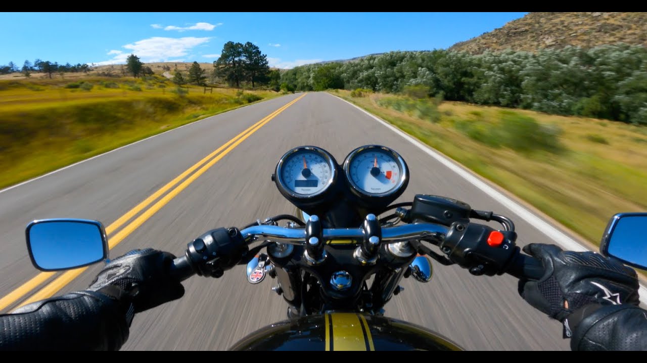 Open Road and Scenic Views | Triumph Thruxton 900 4K POV Ride | Raw Exhaust Sound