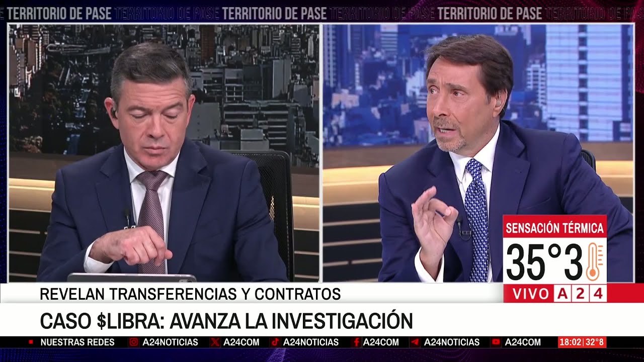 📢 ESTALLÓ EL CASO $LIBRA: EL PASE ENTRE ROSSI Y FEINMANN