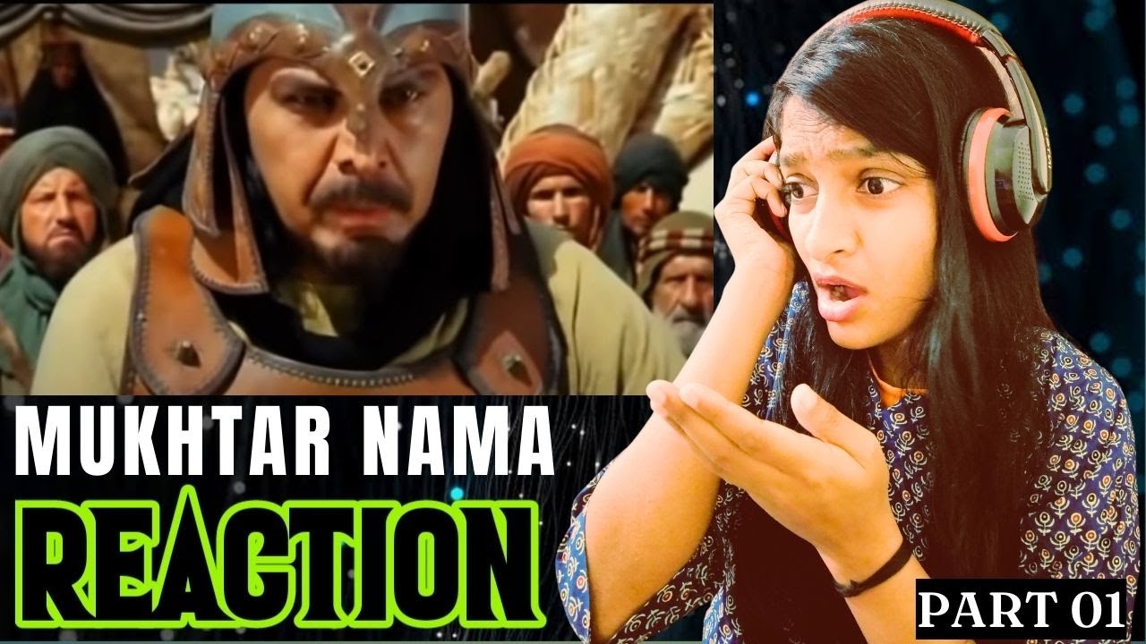 INDIAN REACTION on Mukhtar Nama ختار نامہ मुख्तार नामा Ep 2 Part 1 | @AkrokReaction #webseries