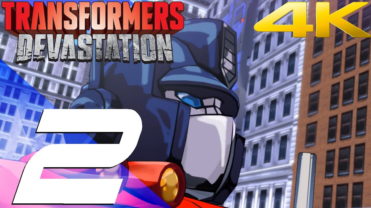 Transformers Devastation - Walkthrough Part 2 - Generators & Devastator Boss [4K 60fps]