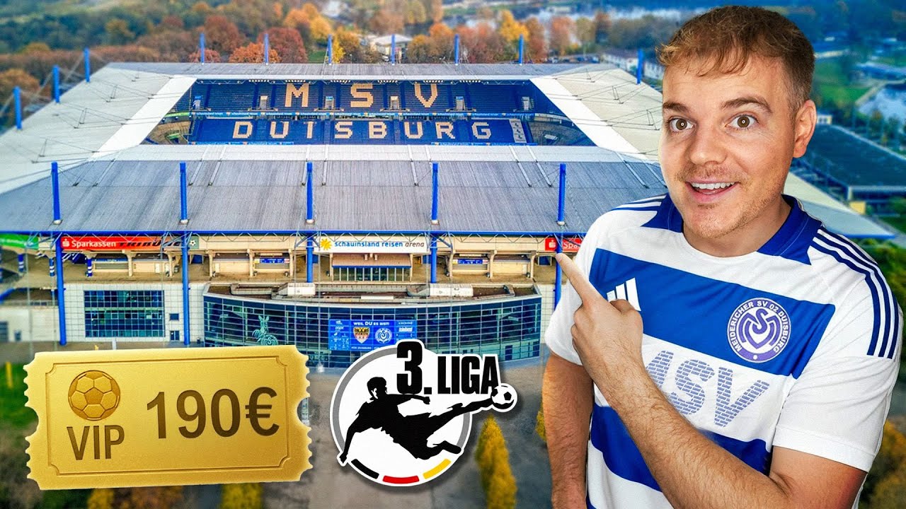 Lohnt sich VIP beim MSV Duisburg? (190€ für die 3. Liga)