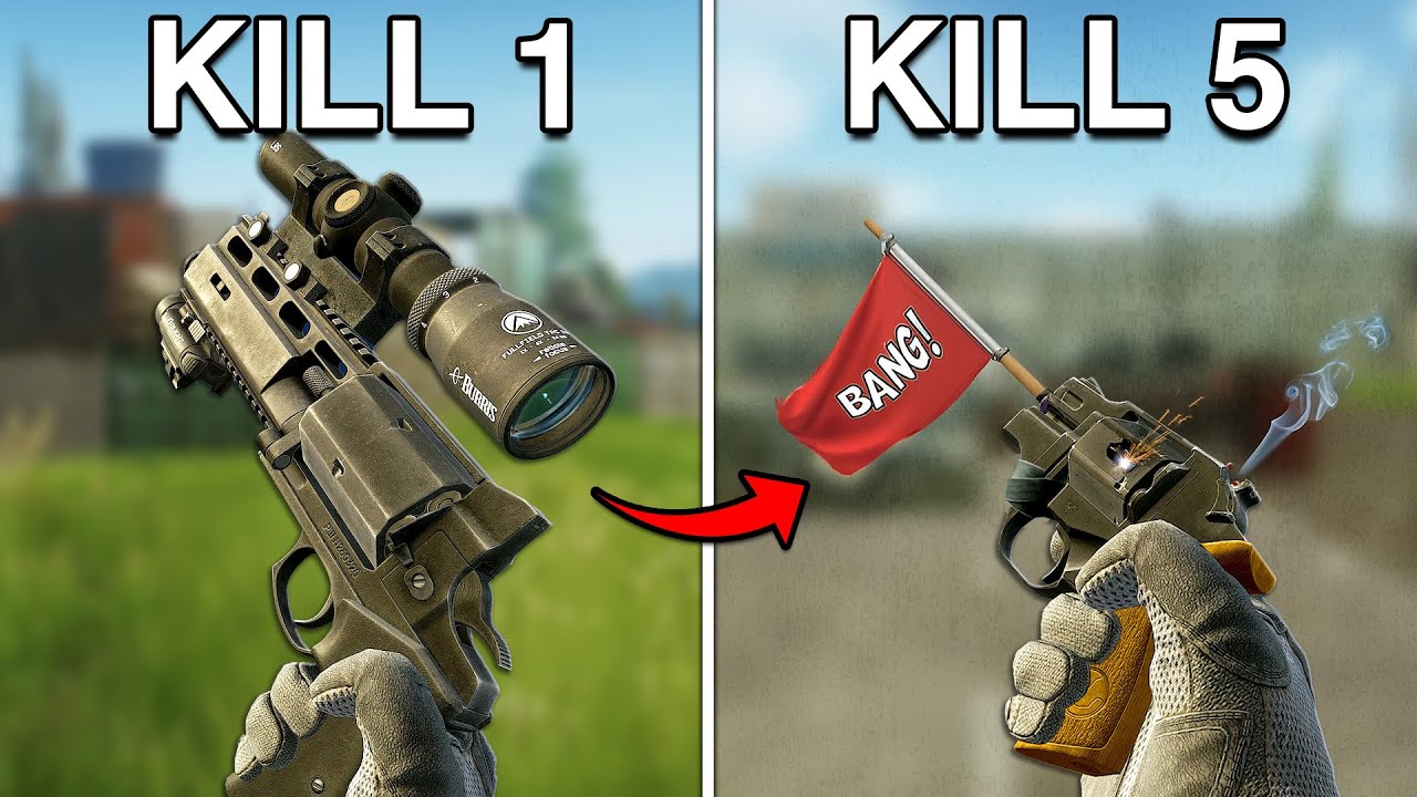 Tarkov, But Every Kill My Pistol Gets WORSE