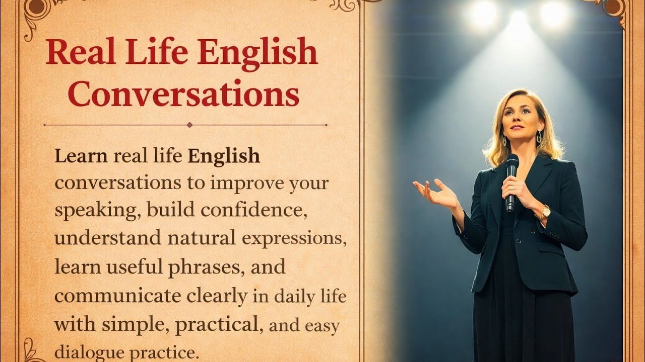 Real Life English Conversations #motivation #speakingeveryday #improveenglish #conversation 