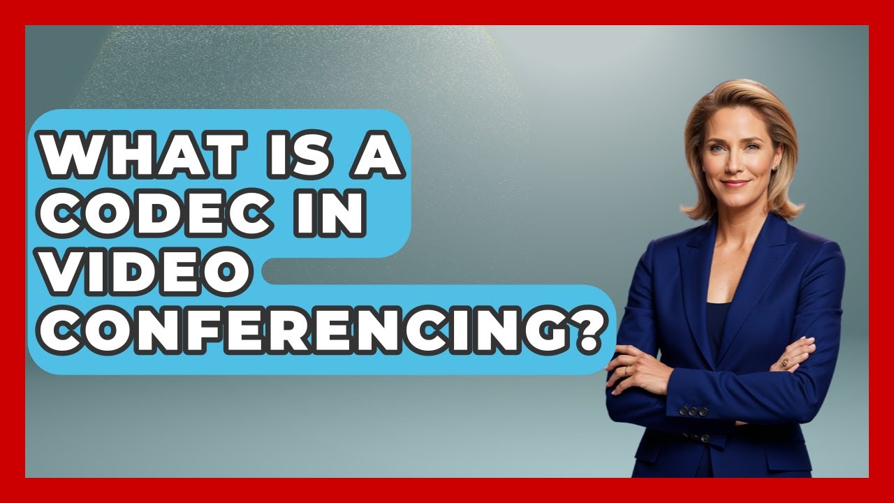 What Is A Codec In Video Conferencing? - Tech Terms Explained