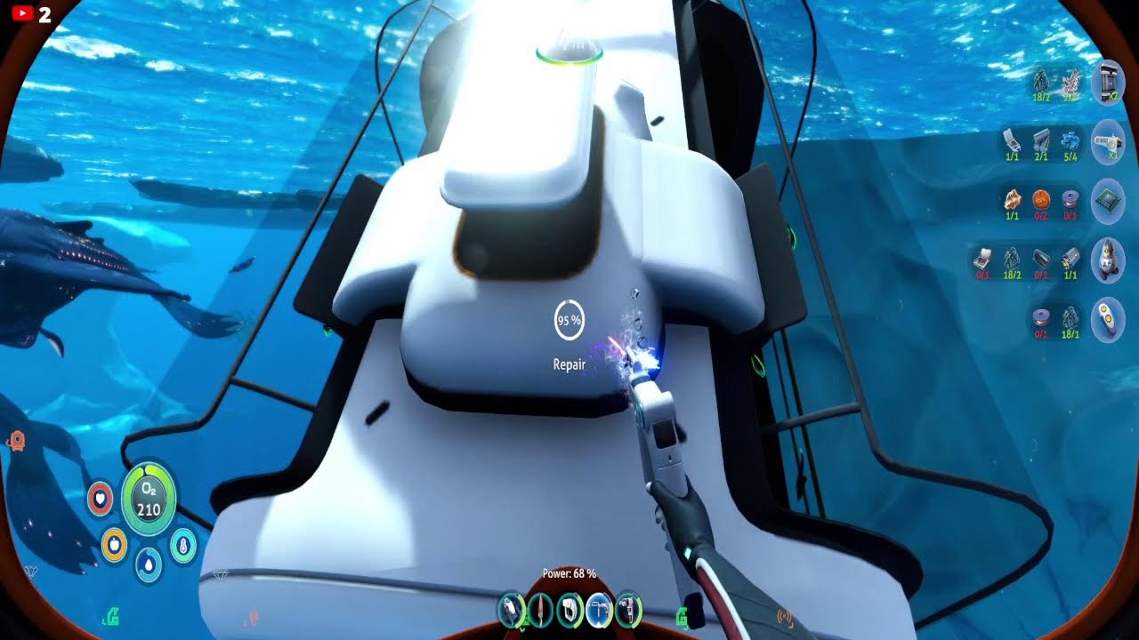 Subnautica SubZero: Help! We now got an Alien in our head!