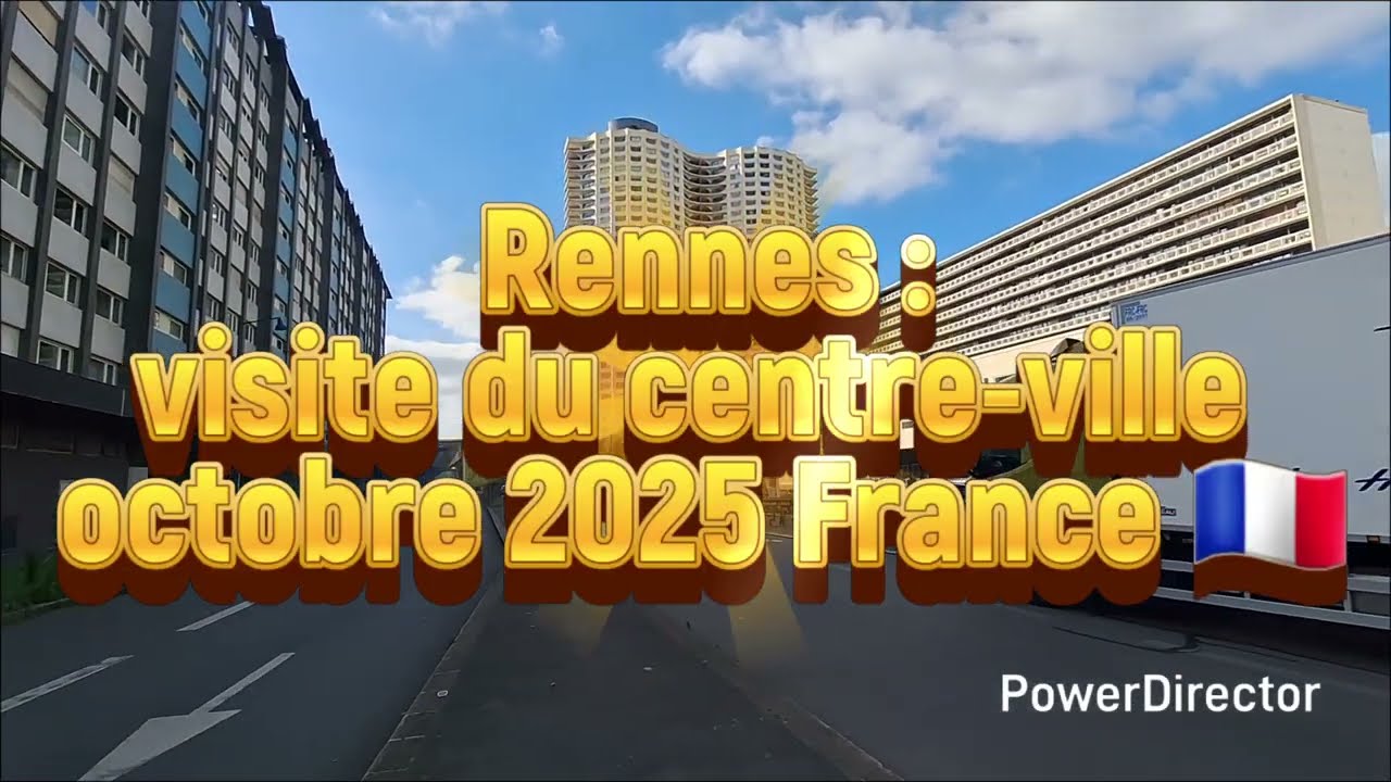 Rennes : la capitale bretonne, visite du centre-ville, Octobre 2025,France 🇨🇵