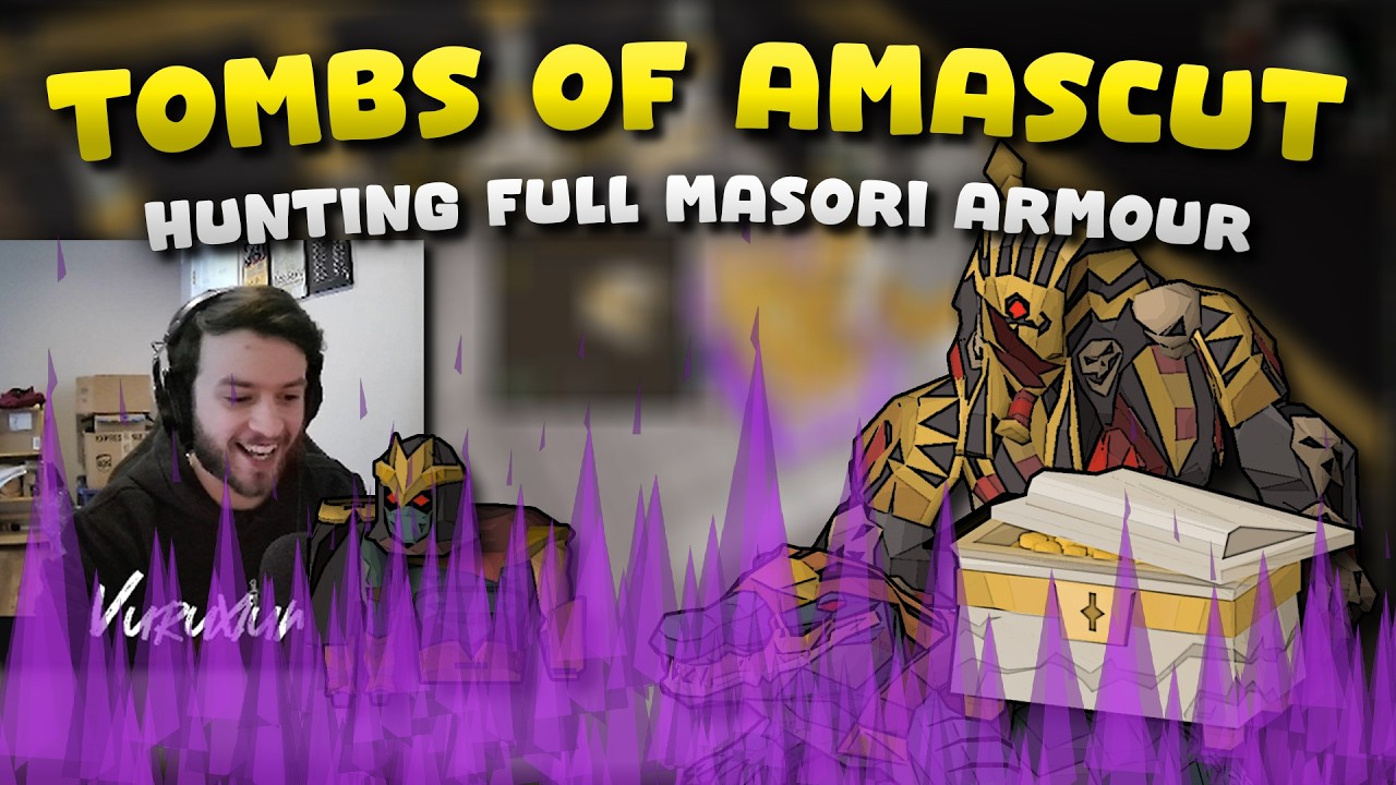 Day 18 of Hunting Full Masori Armour - OSRS Ironman [LIVE VOD]