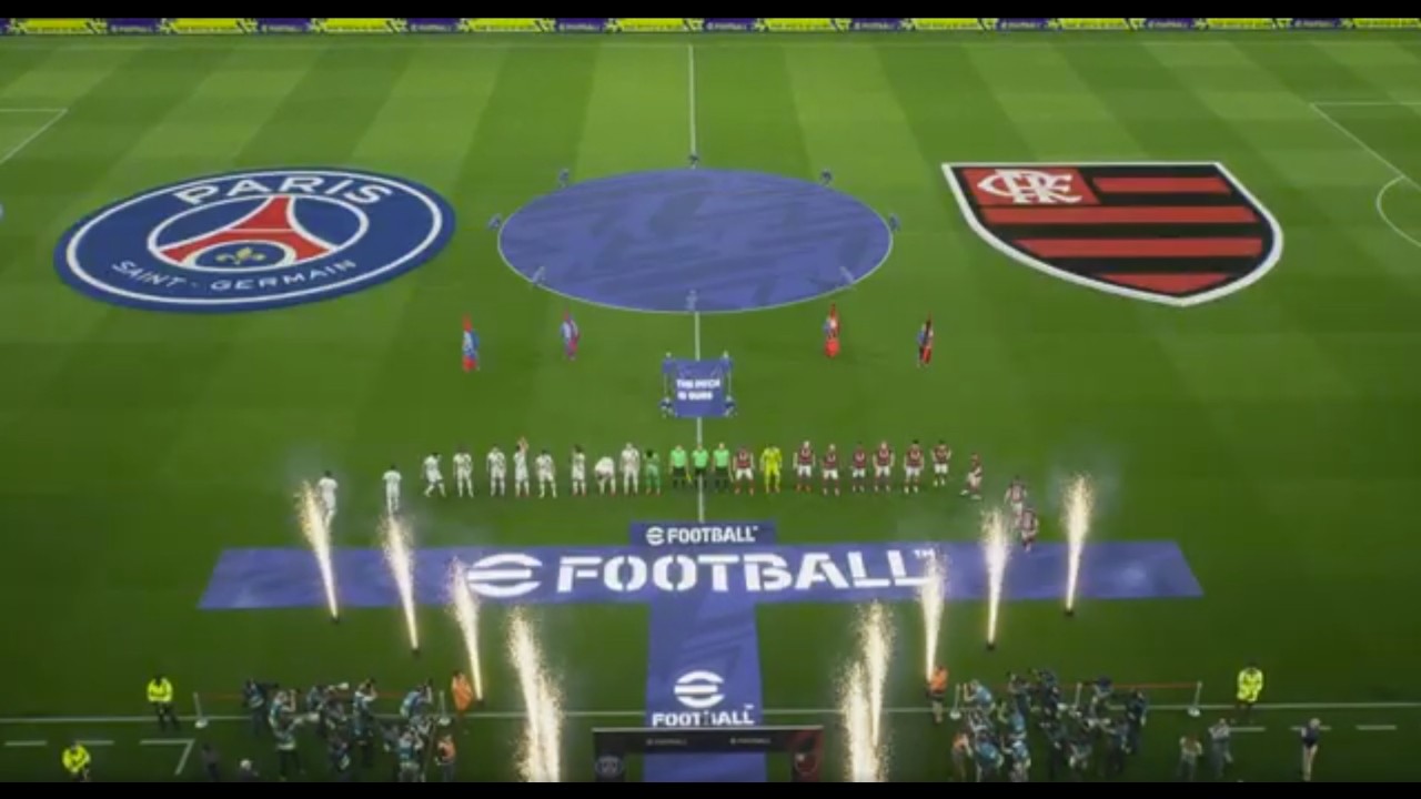REPLAYED MATCH! Paris Saint German vs Flamengo - GPSL Shield Cup - First Round